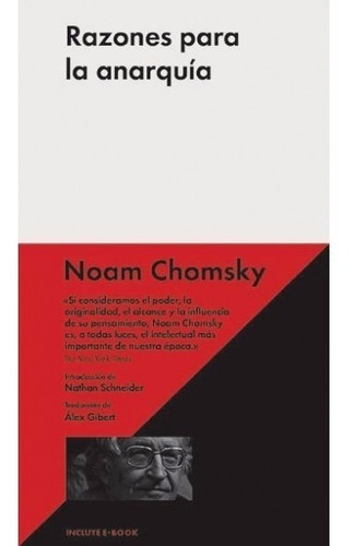Razones Para La Anarquía - Noam Chomsky