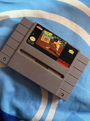 Vendo Cartucho Juego Original Nintendo Snes Amazing Tennis