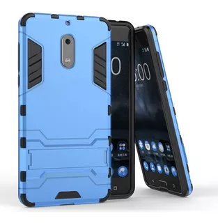 Funda Iron Case Para Nokia 6 Ta-1033 Uso Rudo Anti Golpes