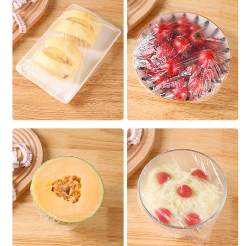 Fundas Elásticas Para Alimentos, 600 Unidades, Tapas Para Fr