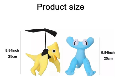 S+ Plush Rainbow Friends, Capítulo 2, Amarillo Y Azul,
