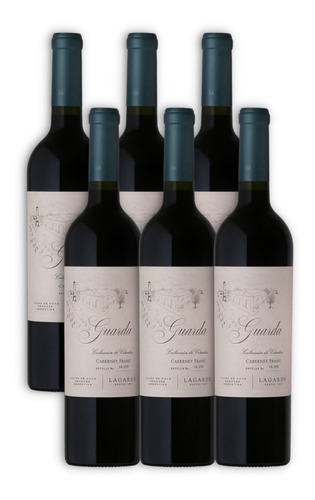 Vino Guarda Cabernet Franc Caja X6u 750ml Mendoza Lagarde