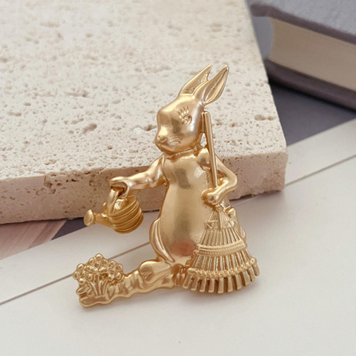 2 Broche De Conejo, Decoración De Animales, Joyería