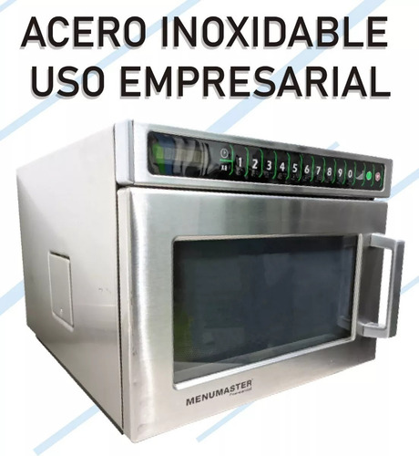 Horno Microondas Amana-menumaster Uso Rudo Grill Acero Inox. (Usado)
