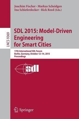 Libro Sdl 2015: Model-driven Engineering For Smart Cities...