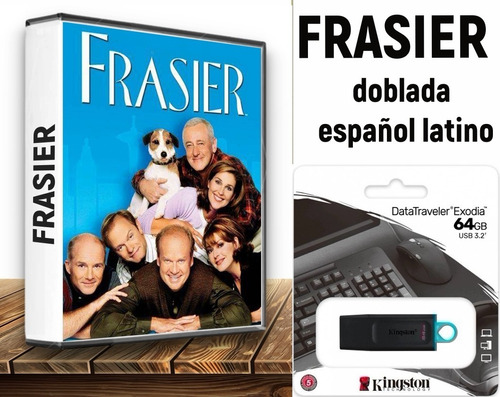 Frasier Doblada Español Latino Serie Completa En Usb
