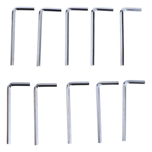 5 X 10 Piezas Allen Llave Hexagonal De