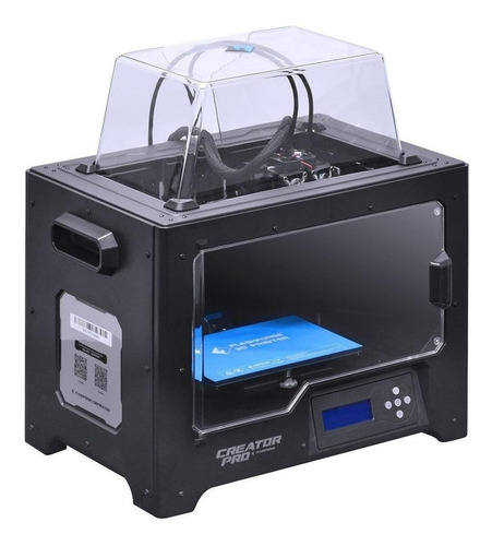 Impresora 3D Flashforge Creator Pro color black con tecnología de impresión FDM