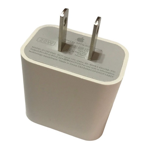 Cargador iPhone 14 Pro Max Carga Rápida 20w Usb-c Original