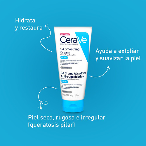 Crema Cerave Alisadora Anti-rugosidades 177ml