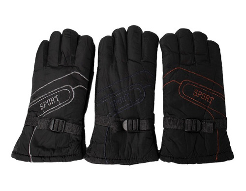 Guantes Deportivos Moto Letras Impermeables Invierno Hombres