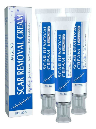 3×crema Para Eliminar Cicatrices Más Rápida Y Moderna, Gel