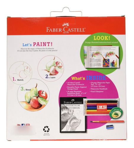 Faber-castell Lapice Acuarela Do Art Juego Para