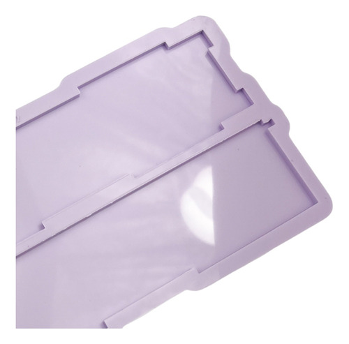 Molde De Silicone Para Resina Estojo - 6 Cavidades (16 Cm)