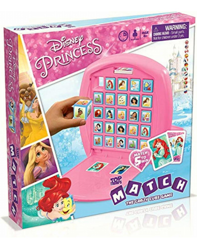 Juego De Mesa De Princesas De Disney Top Trumps Match