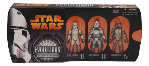Set De Figuras Clone & Stormtrooper Variante Star Wars 2005