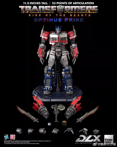 Transformes Rise Of The Beasts Optimus Prime Figure