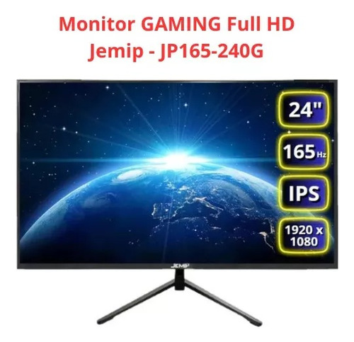 Monitor Jemip Jp165-240g Gaming, 23.8 , 165hz, Led, Fhd
