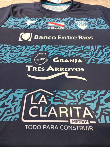 Camiseta Oficial Gimnasia Cdu Fanáticos Con Número