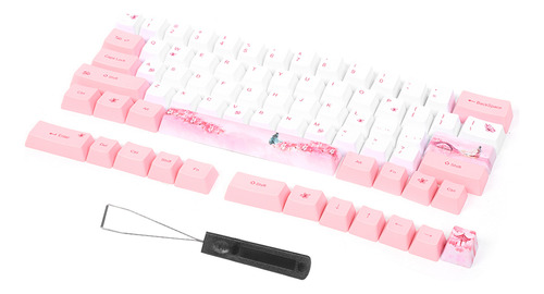 Accesorio De Teclado Mecánico Pbt Keycap Sublimation S De 73