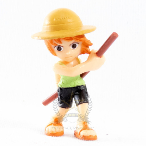One Piece Gashapon Mini Chibi Nami   Golden Toys