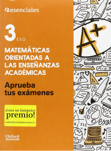 Libro Aprueba Matemáticas 3.º Eso. Cuaderno Del Alumno.