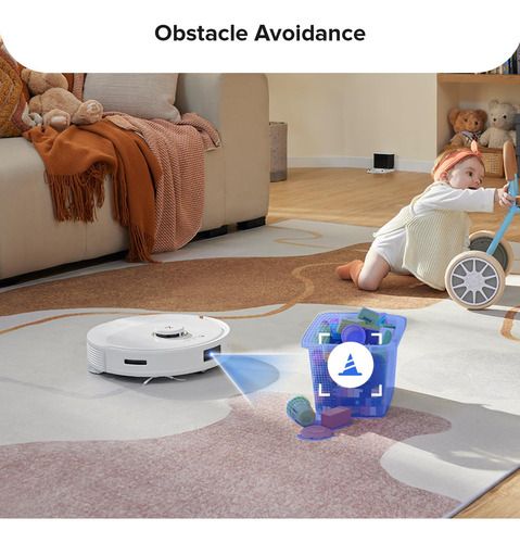 Roborock Q8 Max Robot Aspirador Y Trapeador, Cepillo Duoroll