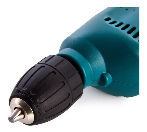 Imagen 2 de 2 de Taladro eléctrico destornillador Makita 6413 3400rpm 450W turquesa 127V