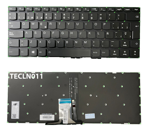 Teclado Lenovo Yoga 710-14ikb Negro Iluminado