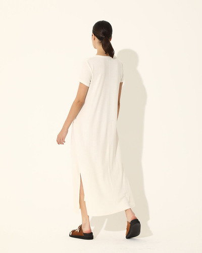 Imagen 2 de 4 de Vestido Portsaid Morley Niza Color Ambar Para Mujer