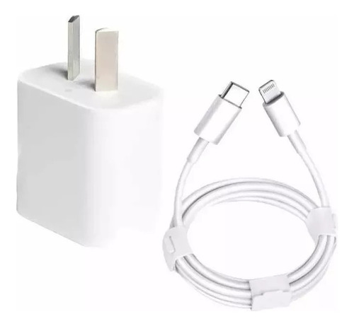 Cargador Fuente + Cable 20w Compatible iPhone 14/pro Plus  