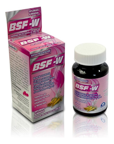 Bsf - W C/60 Tabs Natutech/ Black Cohosh, Hinojo, Dong Quai Tratamiento para Busto y Gluteo