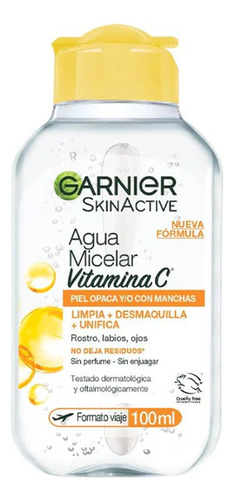 Agua Micelar Vitamina C Express Aclara 100ml Garnier