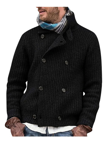 R Coat, Nuevo Cárdigan Casual De Punto Para Hombre, Suéter A