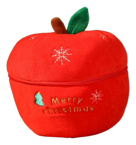 Peluche De Navidad, Animal De Peluche Navideño, Manzana L