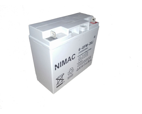 *** 2 Baterias NiMac  Gel Ciclo Profundo 12 V 20 Ah ***