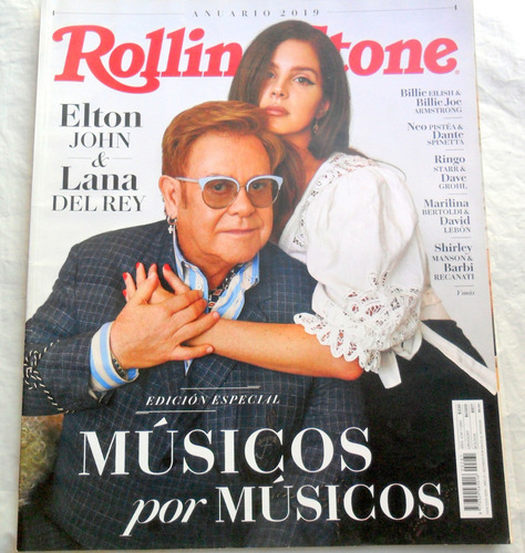 Rolling Stone Nº 261 Anuario 2019* Lana Del Rey & Elton John