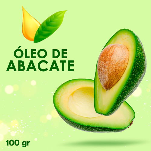 Imagem 1 de 2 de Óleo Vegetal De Abacate 100% Puro - 100gr