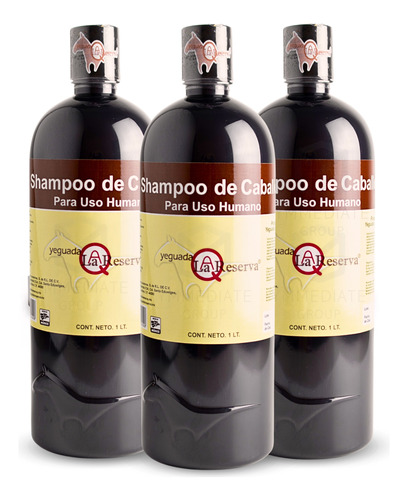 Shampoo De Caballo Para Uso Humano Yeguada La Reserva