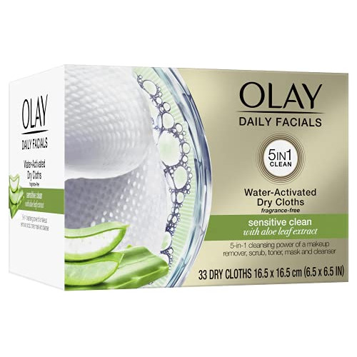 Toallitas Desmaquillantes Olay 5 En 1, 33 Unidades