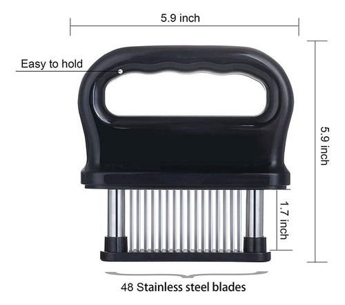 // Ablandador De Carne Jaccard, 48 Cuchillas Acero
