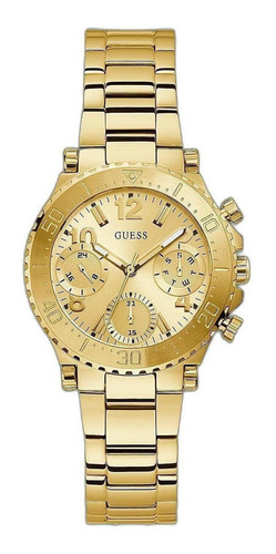 Relógio Feminino Guess Aço Dourado Gw0465l1