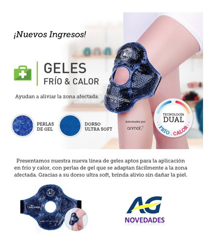 Dolor De Rodilla Terapia Gel Frio Calor Agnovedades