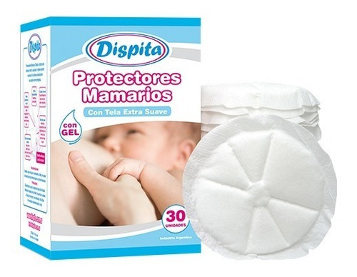 Protectores Mamarios Con Gel X 30 Dispita