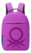 Comprar Mochila Portanotebook 15,6 Benetton Fabrica By Delsey Color Violeta