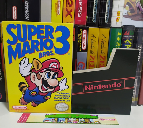 Super Mario Bros. 3 - Box Do Jogo (nes)
