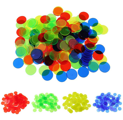 Chips De De Bingo Colores De Aprendizaje Recursos Contadores