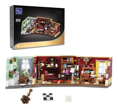 Brickkk Sherlock Holmes 221b Baker Street Juego De Construcc