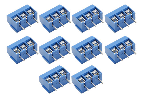 Conector De Terminal Enchufable Kf301 De 3 Pines, 10 Piezas