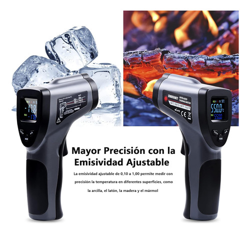 Practico Termometro Infrarrojo Láser Digital Sin Contacto